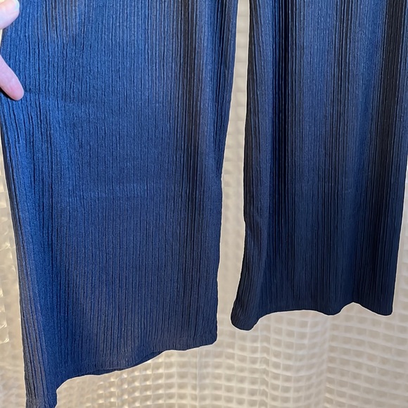 Dark gray wide leg pants - Picture 3 of 8